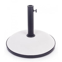 Base in cemento per ombrellone Barry da 30kg bianco