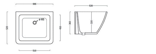 Pilozzo In Ceramica Cm 60X50
