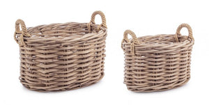 Cesta grigia 50x40x30h e 59x46x35h