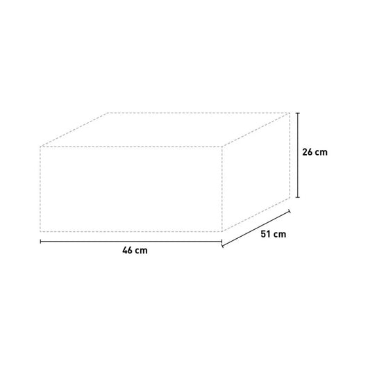 Vasca Lavatoio Lavanderia in Resina 45x50cm