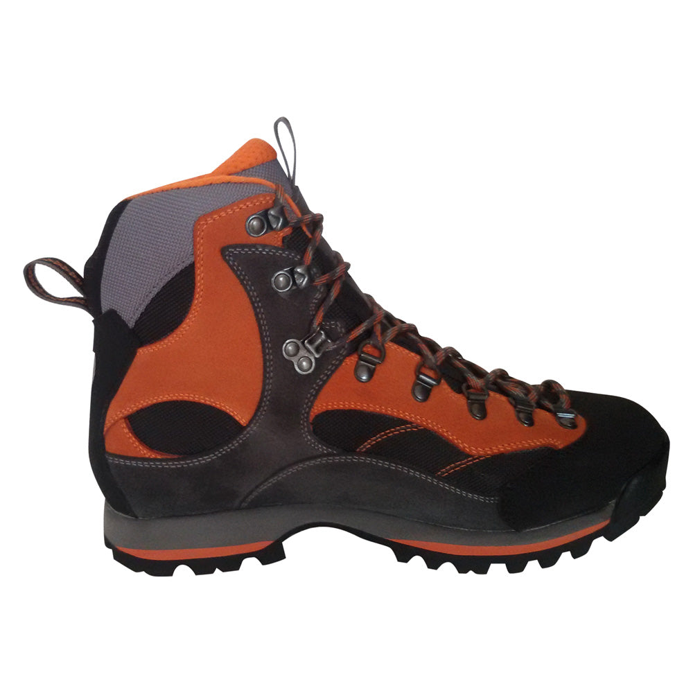 Scarpe trekking alte n. 39 antracite/arancio