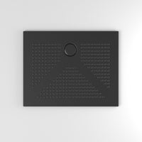 Piatto doccia ceramica 70x90 nero opaco