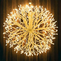 Ramo sfera ricco champagne ø30cm 384 led
