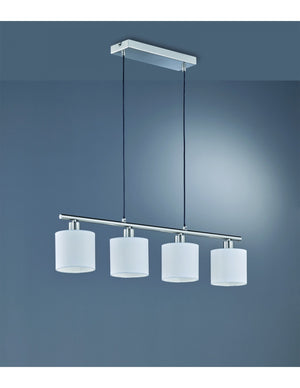 Sospensione 4 Luci Tommy Nichel L75 cm Trio Lighting