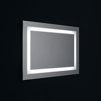 Specchio bagno 90x60 a led touch reversibile