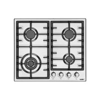Samet Piano cottura Efesto Inox 4 fuochi L58xP51