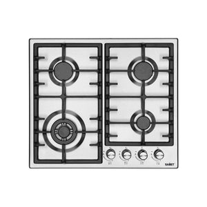 Samet Piano cottura Efesto Inox 4 fuochi L58xP51