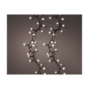 Luci LED Cherry Light nero/bianco caldo 1100cm 8Funz OUT