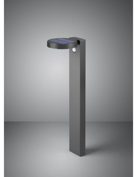 Palo Posadas Led Antracite IP44 con Sensore Movimento Trio Lighting
