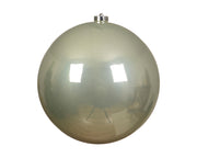 Pallina Di Natale Perla Bianca D 25 Cm  1 Pz