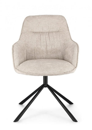 2x Poltrona avorio 59x65x86 cm