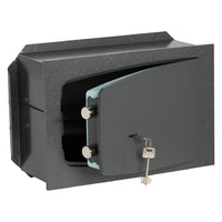 Cassaforte Con Chiave '8A010' Cm 36 X 24 X 19,5 - 2 Catenacci