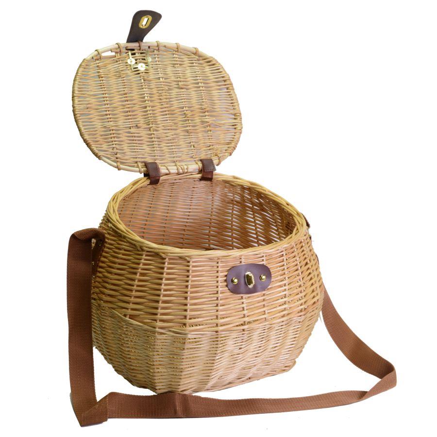 Cesta funghi vimini cm 39x33h27/32 fondocm 28xh22x22