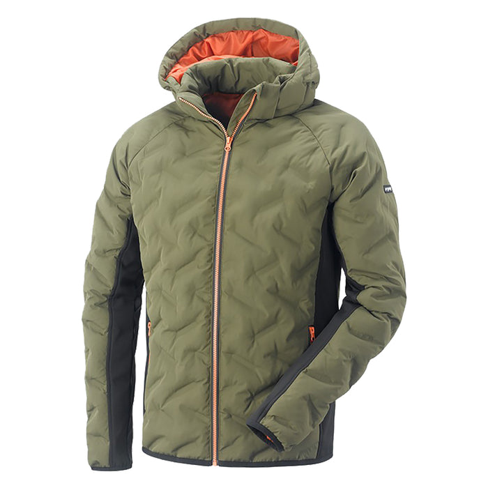 Giubbino oliva/arancio taglia L