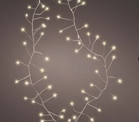 Lampada Microled Compatta 120cm 100L Arg/B.C