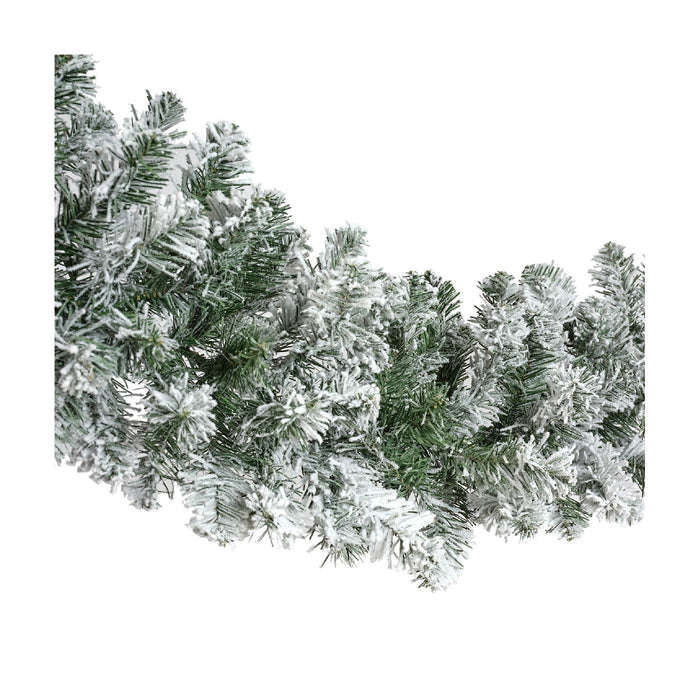 Ghirlanda Festone Imperial innevato D29x270cm