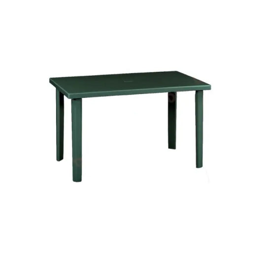 Tavolo in polipropilene verde 120x70xh72 cm