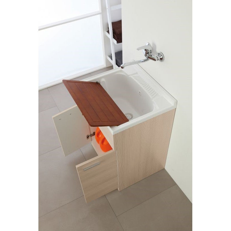 Lavatoio a due ante Larice 60x50x h83 cm