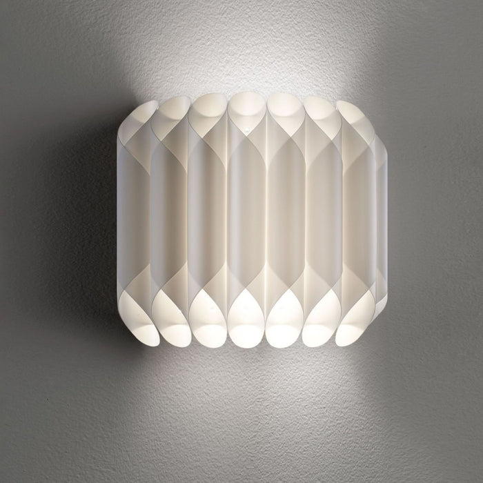 Applique moderna Bianco Cm. 32 x 16 x 30h