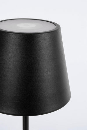 Lampada tavolo led Etna nero D.12 x 38h