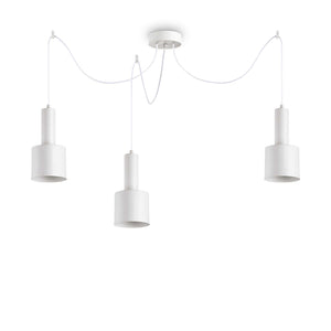 Lampada sospensione Holly SP3 - Bianco - L600xH500-2300xP240mm