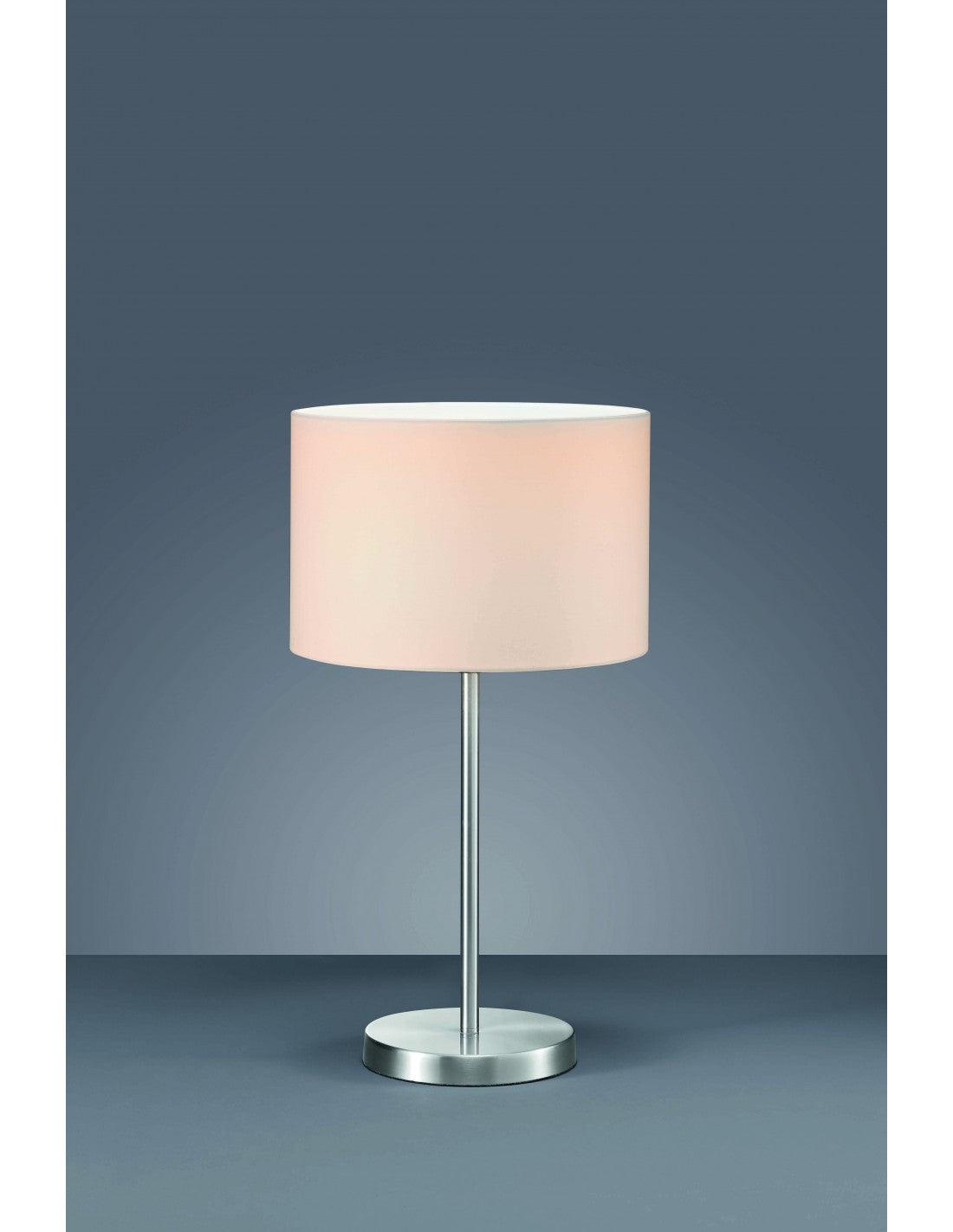 Lampada da Tavolo Hotel Metallo Paralume Bianco Ø30 cm Trio Lighting