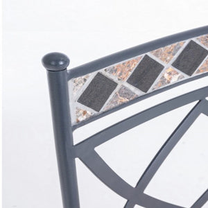 Sedia da esterno Berkley in metallo