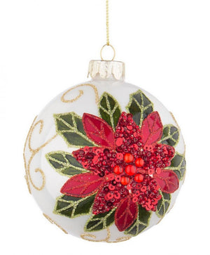 12x Sfera Vt Poinsezia D80