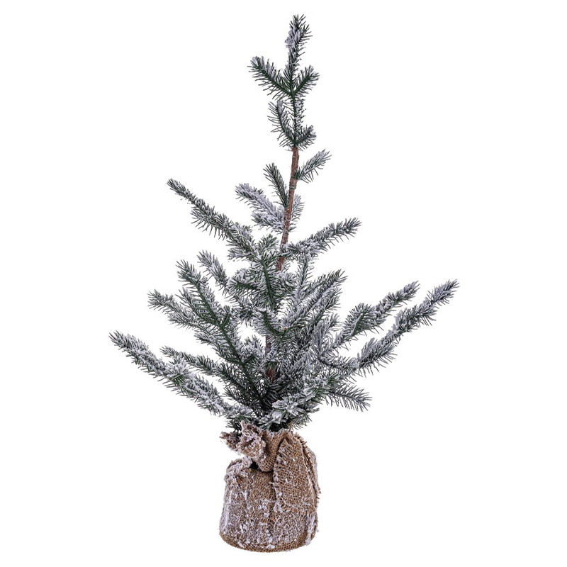 Pino Nordend innevato H 60 cm