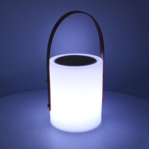 Lampada Led in plastica ricaricabile multicolor con musica cm20 h