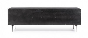 Mobile porta TV 160x40x50 in legno nero