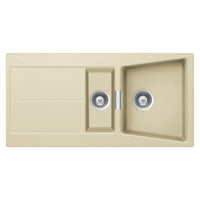 Lavello 100x50 cm panna