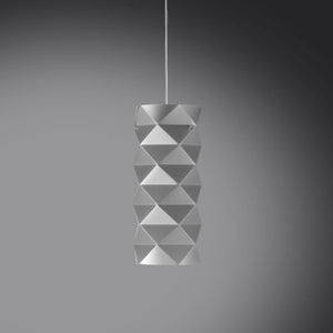 Sospensione Silver in Metallo Cromato Cm. 13 x 32h