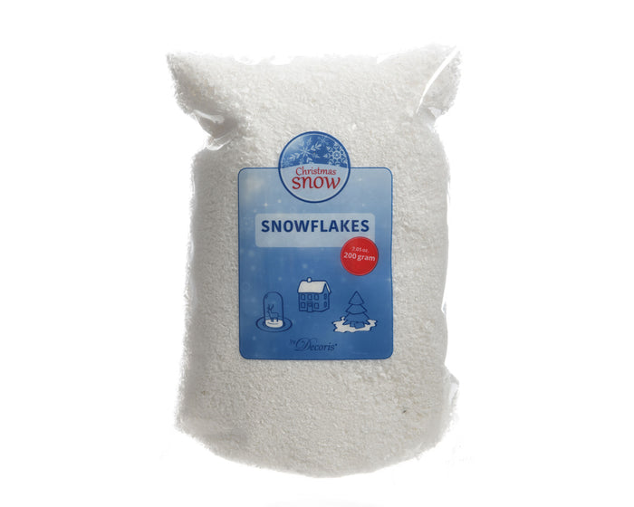 Fiocco di neve bianco 24x18x3 cm