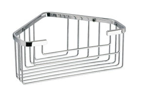 Portasapone angolare in inox da doccia