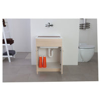 Lavatoio a due ante Larice 60x50x h83 cm