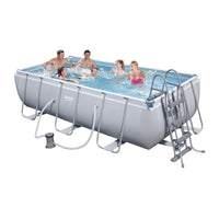 Piscina Power Steel Frame rettangolare 404x201x100 cm