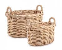 Cesta 50x40x30h e 59x46x35h naturale