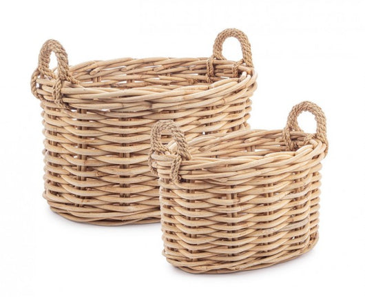 Cesta 50x40x30h e 59x46x35h naturale