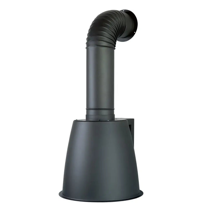 Cappa aspirante URBAN LUX PARETE in acciaio inox brunito cm Ø49