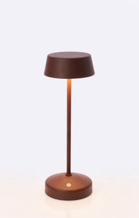 Lampada tavolo led marrone D.11 x 33h cm
