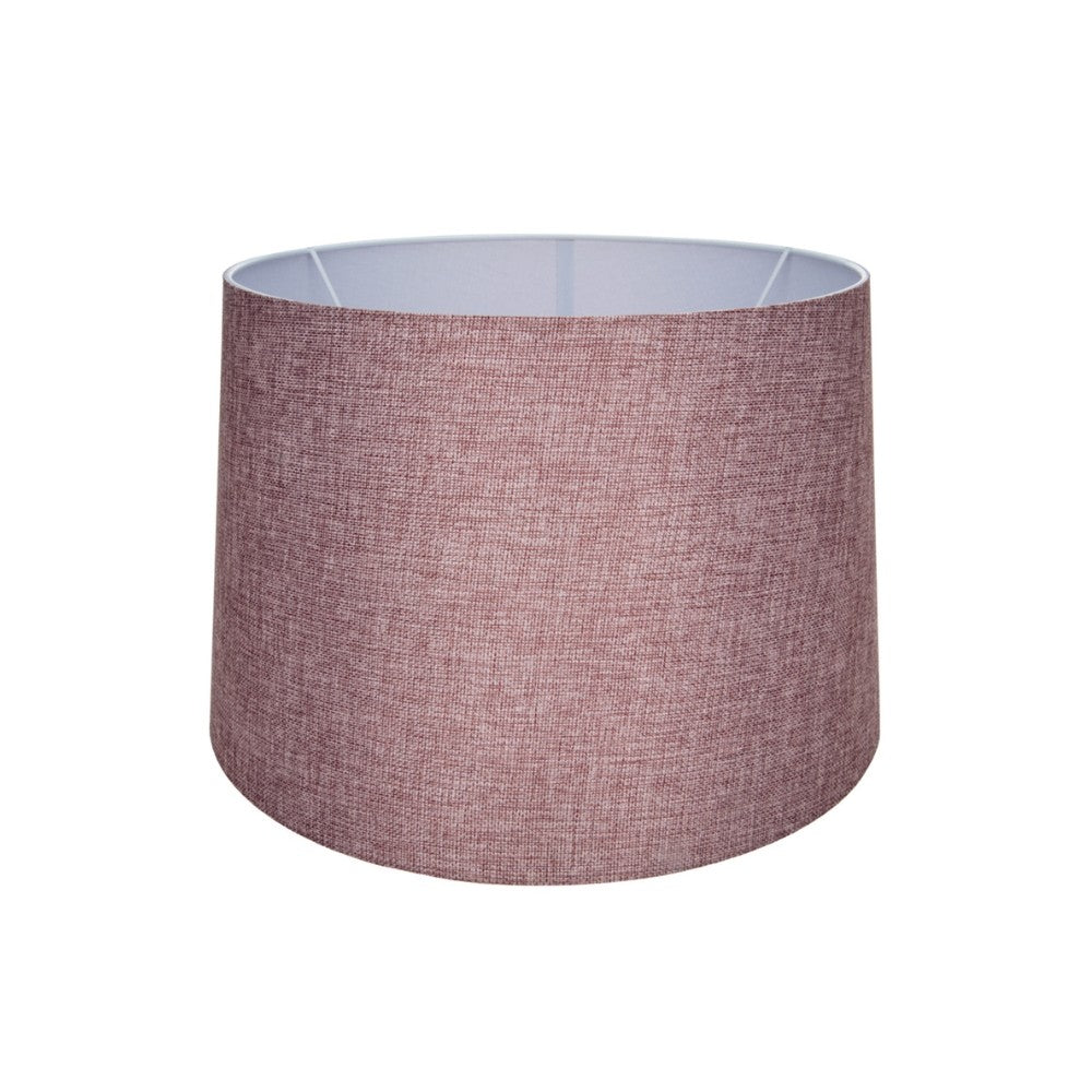 Paralume Deco MDL3012 in tessuto rosa H24.5xL38