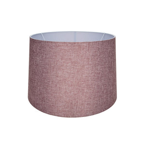 Paralume Deco MDL3012 in tessuto rosa H24.5xL38