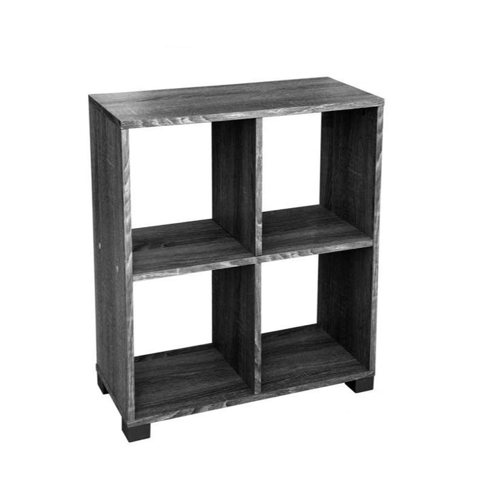 Scaffale pensile libreria grigio  60x24x 68  con piedini