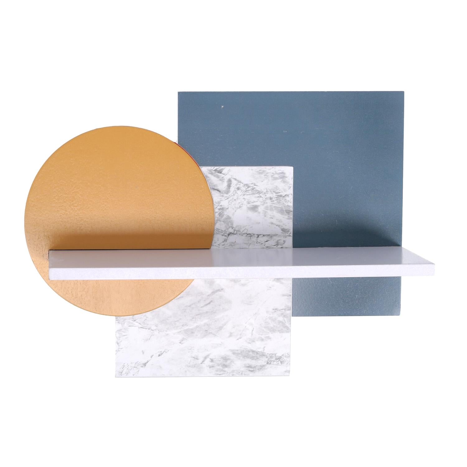 Mensola legno multicolor cm30x9x23