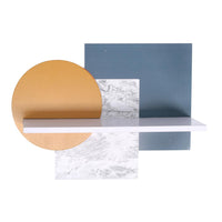 Mensola legno multicolor cm30x9x23