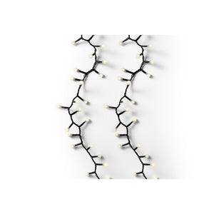 Luci LED Cherry Light nero/bianco caldo 1100cm 8Funz OUT