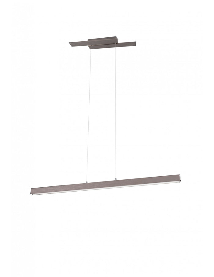 Sospensione Doppia Emissione Led Belfast Acciaio Trio Lighting