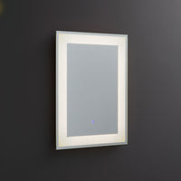 Specchio rettangolare 50x70 decorato LED
