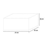 Vasca Lavatoio Lavanderia in Resina Basis 60x50x26cm